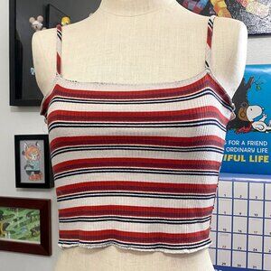 Sky and Sparrow Striped Tank Top